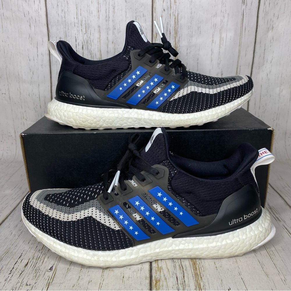 Men’s Adidas Ultra Boost 2.0 City series NYC Stars and Stripes size 9